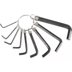Kulcs készlet Strend Pro HK0041, 9 részes, 1,5-10 mm, Imbusz, Hex, belső