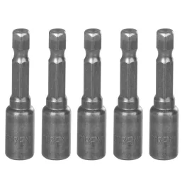   Fej Strend Pro MS84, mágneses, 6 mm, 1/4", mágneses bittartó, 5 db-os csomag