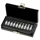 Dugókulcs készlet Whirlpower® 1612-0310, 1/4", HX, 10 részes