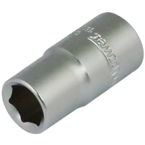 Fej Whirlpower® 16121-11, 5.5 mm, 1/4", Cr-V, hatlapú, rövid