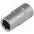 Fej Whirlpower® 16121-11, 8 mm, 1/4", Cr-V, hatlapú, rövid