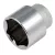 Fej Whirlpower® 16161-11, 27 mm, 3/4", Cr-V, hatlapú