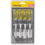 Véső készlet Strend Pro WCS015, 4 részes, 6-12-18-24 mm