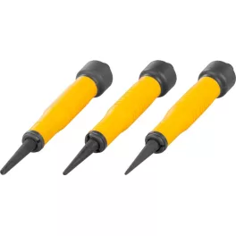   Lyukasztó készlet Strend Pro Premium, 3 részes, kéttényegű markolat, 1-2-3"/32
