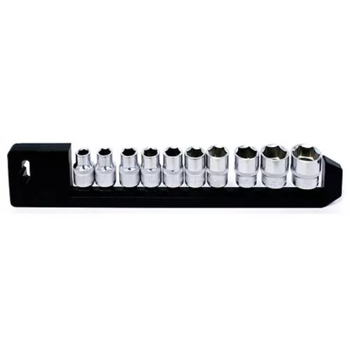 Dugófej-készlet, Honiton 40010HM, ezüst, 10 részes, 10-24 mm, 1/2"