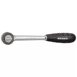   Racsnis kulcs, Honiton RH-A83301, ezüst/fekete, 3/8", váltás kerékkel, Cr-V