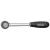 Racsnis kulcs, Honiton RH-A83301, ezüst/fekete, 3/8", váltás kerékkel, Cr-V