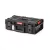 Szerszámosdoboz, Qbrick Patrol System One 200 Profi, 58,5 x 38,5 x 19 cm, fekete, 15,5 l, víz- és porálló, hermetikus, rekeszes rendezővel, 120 kg teherbírás