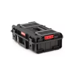 Szerszámosdoboz, Qbrick Patrol System One 200 Profi, 58,5 x 38,5 x 19 cm, fekete, 15,5 l, víz- és porálló, hermetikus, rekeszes rendezővel, 120 kg teherbírás