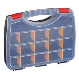   Koffer rendszerező HL30123, 31,5x25,5x5,5 cm, max. 7 kg, 15 rekesz