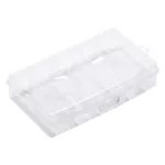 Koffer rendszerező UNIBOX NUN08, 4,5x11,7x19,8 cm, 5 rekesz