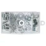 Koffer rendszerező UNIBOX NUN08, 4,5x11,7x19,8 cm, 5 rekesz