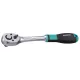 Racsnis kulcs, Whirlpower 16142-03, ezüst/fekete, 1/2", váltás karral, Cr-V, 260 mm
