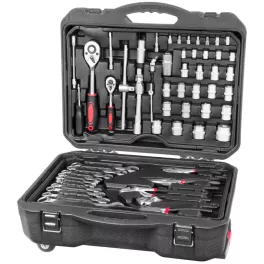 Szerszámkészlet Strend Pro S870, 187 részes, bőröndben