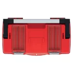 Szerszámosdoboz, Prosperplast Aptop Plus KAP5025, 45,8 x 25,7 x 24,5 cm, fekete, hordozható, praktikus