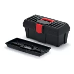 Szerszámosdoboz, Prosperplast Caliber KCR4020, 40 × 20 × 18,6 cm, fekete, fogantyúval, többfunkciós
