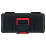 Szerszámosdoboz, Prosperplast Caliber KCR4020, 40 × 20 × 18,6 cm, fekete, fogantyúval, többfunkciós