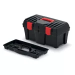 Szerszámosdoboz, Prosperplast Caliber KCR5025, 46 × 25,7 × 22,7 cm, fekete, fogantyúval, hordozható