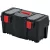 Szerszámosdoboz, Prosperplast Caliber KCR5530, 55 × 26,7 × 27 cm, fekete, fogantyúval, hordozható