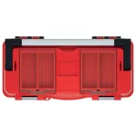 Szerszámosdoboz, Prosperplast Aptop Plus KAP5530, 55 x 26,7 x 27,7 cm, fekete, fogantyúval, hordozható
