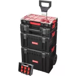 Doboz QBRICK® System PRO Set 5 az 1-ben - Cart, Toolbox, Toolcase, Organizer 100 és Multi, 5 részes