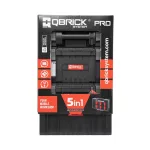 Doboz QBRICK® System PRO Set 5 az 1-ben - Cart, Toolbox, Toolcase, Organizer 100 és Multi, 5 részes