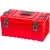 Szerszámosláda, Qbrick Patrol System One Red Ultra HD QS 350 Vario, piros, 38 l, ütésálló műanyag, IP66, por- és vízálló, Pro sorozattal kompatibilis