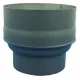 Füstcső szűkítő, V.A.P.K. HS 120/180/1,5, fekete, 120 mm - 180 mm, DC01 acéllemez, lemezvastagság: 1,5 mm, kályha–kémény csatlakozáshoz