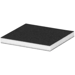   Szivacs KONNER G100, csiszolószivacs, 125x100x10 mm, 3 db-os csomag
