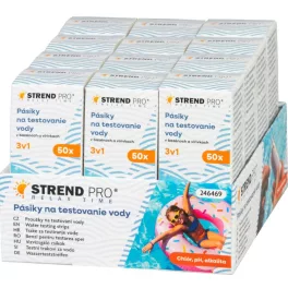 Vízelemző Strend Pro, 3 az 1-ben, pH, klór, lúgosság
