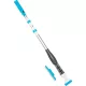 Akkumulátoros medenceporszívó, Strend Pro, 32 l/perc, 4000 mAh, 160 cm-ig állítható teleszkópos nyél, IPX7 vízálló, kefés fejjel, műanyag ház (246470)