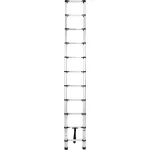 Teleszkópos létra, Strend Pro, 1 x 11 fokos, 320 cm, 125 kg teherbírás, alumínium, csúszásmentes lábakkal, automatikus reteszelés, hordozófogantyú