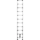 Teleszkópos létra, Strend Pro, 1 x 11 fokos, 320 cm, 125 kg teherbírás, alumínium, csúszásmentes lábakkal, automatikus reteszelés, hordozófogantyú