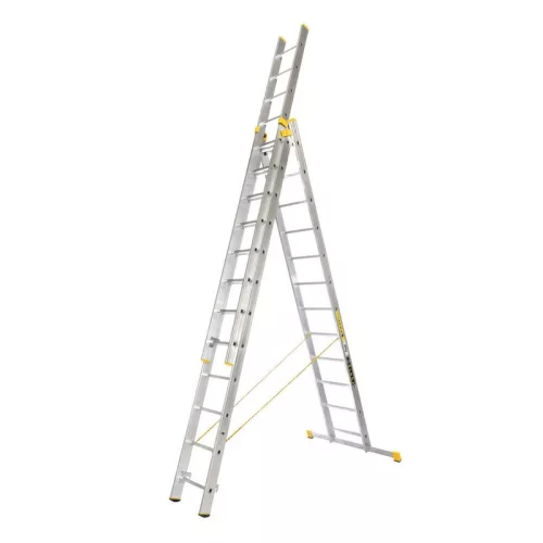 Multifunkciós létra, ALVE Forte Profi Plus 8612 A356 B865, 3 x 12 fokos, univerzális, kitolható