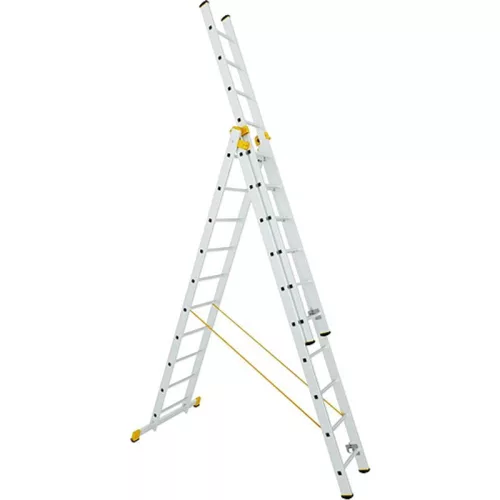 Multifunkciós létra, ALVE Forte Profi Plus 8610 A299 B695, 3 x 10 fokos, univerzális, kitolható