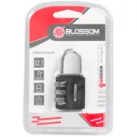 Lakat Blossom NL23A, 30 mm, Zn, számkódos, függő