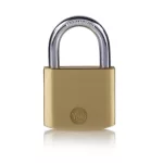 Lakat, Yale Y110B/40/122/2, 40 mm, sárgaréz, függőzár kivitel, edzett, 2 db, 2 azonos zárszerkezet, 3 db kulccsal