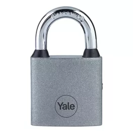   Lakat Yale Y111S/50/125/1, függő, vas, ezüst, 50 mm, 3 kulcs