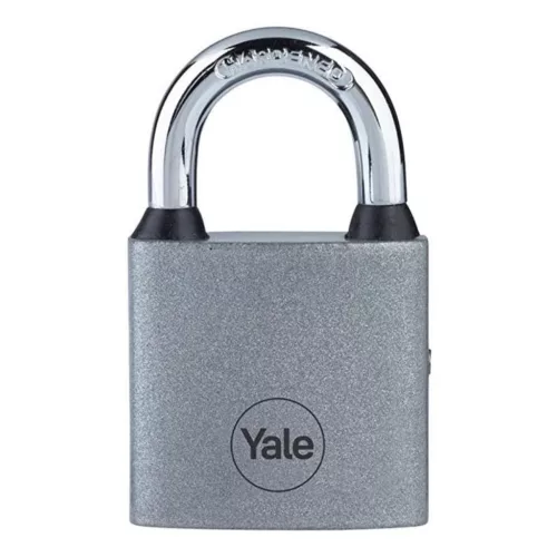 Lakat Yale Y111S/50/125/1, függő, vas, ezüst, 50 mm, 3 kulcs