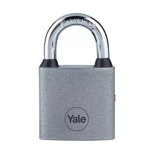 Lakat Yale Y111S/38/121/1, függő, vas, ezüst, 38 mm, 3 kulcs