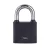 Lakat Yale Y111B/38/121/1, függő, vas, fekete, 38 mm, 3 kulcs