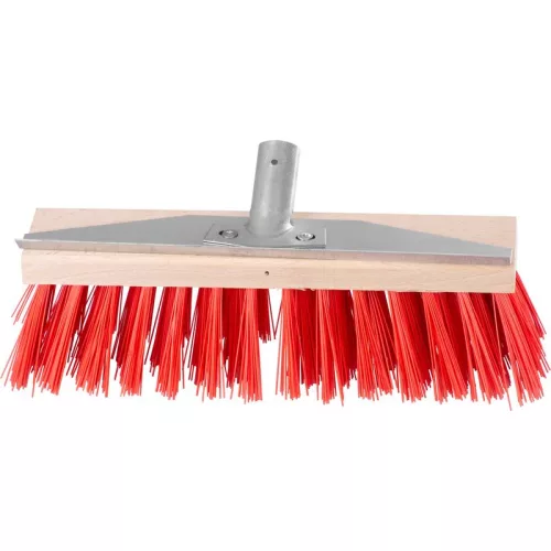 Seprű Geco U300.3, 300x65x22 mm, úttisztító, fém kaparóval