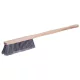 Kézi seprű CRW BN60, nylon, hosszított fa nyél, 70 cm, színválaszték