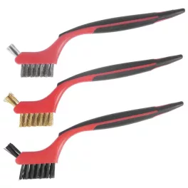  Kefe készlet Strend Pro BS618, 3 részes, nylon/acél/sárgaréz