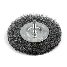   Kefe Strend Pro CWB-508 63 mm, körkefe, hullámos, szárral, 0,3 mm huzal