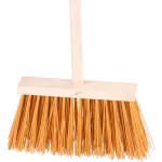 Seprű Geco Indust Brown WH, 250 mm, ipari, barna, 1200 mm nyéllel