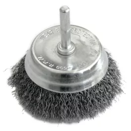   Kefe Strend Pro CCB-509, 50 mm, csésze alakú, hullámos, szárral, 0,3 mm huzal