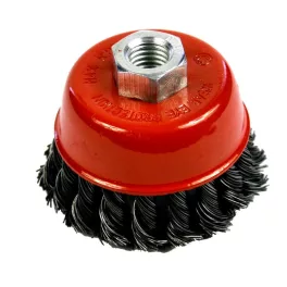  Kefe Strend Pro TCB-500 125 mm, fazék alakú, fonott, M14x2, 0,35 mm huzal