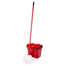 Felmosó szett, Konex, 71301, 10 l, sokszínű, vödörrel