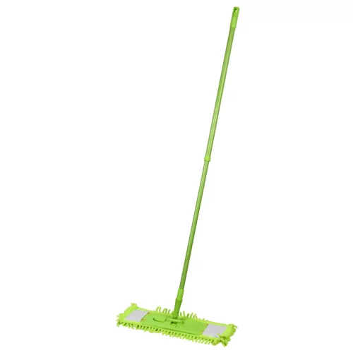 Felmosó, MagicHome Cleonix Chenille, 78–128 cm, teleszkópos nyél, mikroszálas, mosógépben mosható